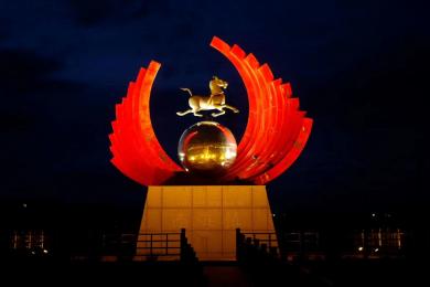 中國原子城景(jing)觀亮化工(gong)程