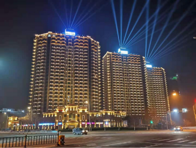 威海市華瀚大湖(hu)公館樓(lou)體及週(zhou)邊景觀亮化(hua)工程